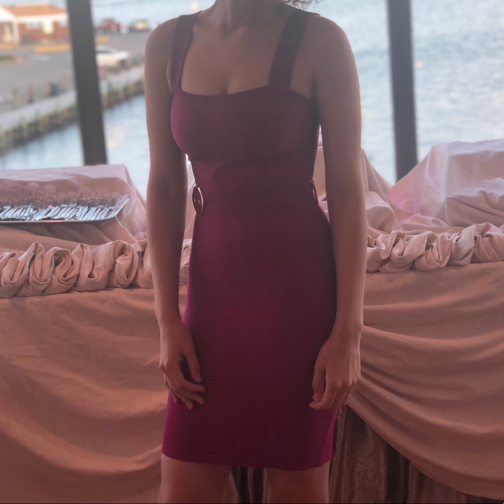 Purple dress